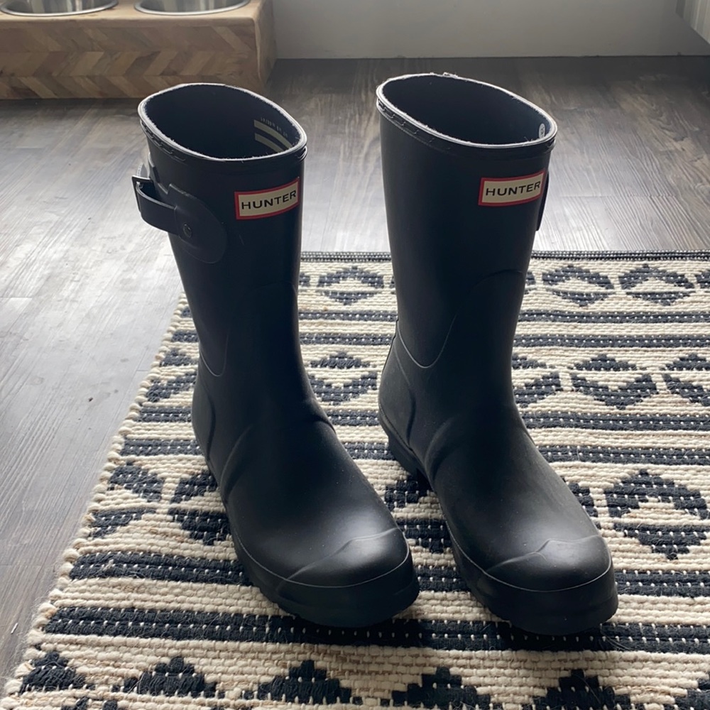 Hunter rain boots